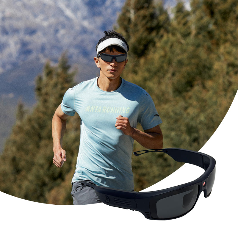 UV 400 sunglasses Outdoor Sports Video Smart Glasses